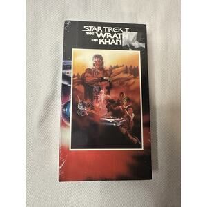 Star Trek II: The Wrath of Khan (VHS) Good Condition